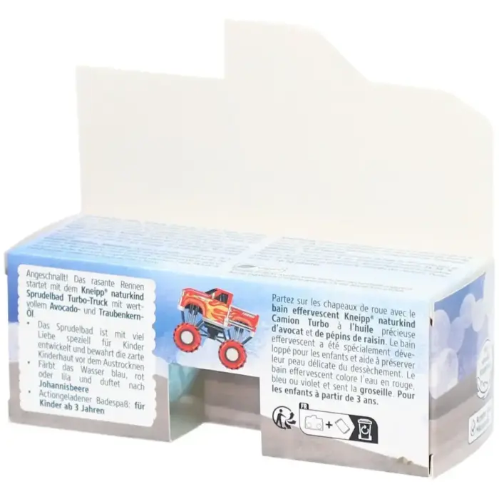Kneipp Turbo Truck Bath Bomb for Children 2 Pc Photo