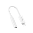 Yesido Adapter YAU44 Audio - Lightning to jack 3,5mm - white Photo