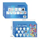 Nintendo Switch 23-in-1 Family Accessory Pack 2 - Orange and Blue Set Photo