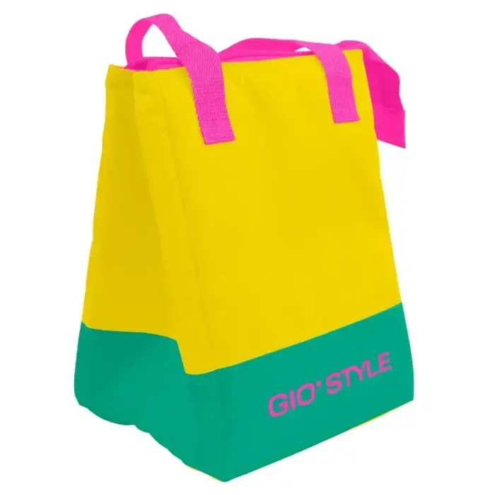 Termiskā soma Beach Fluo Lunche Bag asorti, zaļa/rozā//dzeltena/gaiši zila Foto 3