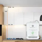 Qoltec Certified Natural Gas Leak Sensor | CH4 detector | NG | Tuya | Wi-Fi | 85dB alarm | LED  Фото num
