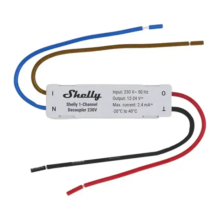 Shelly Decoupler 1-channel decoupler 230V Foto 6
