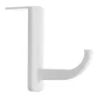 Headphone holder for the monitor white Photo