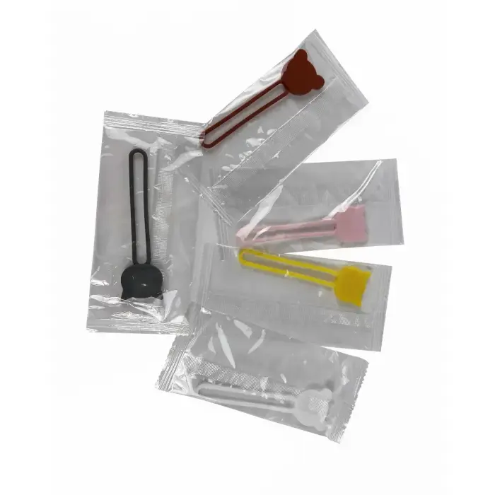 Silicone cable reel - gray Фото num