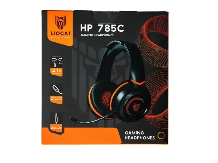 Liocat gaming headphones HP 785C black Foto 4