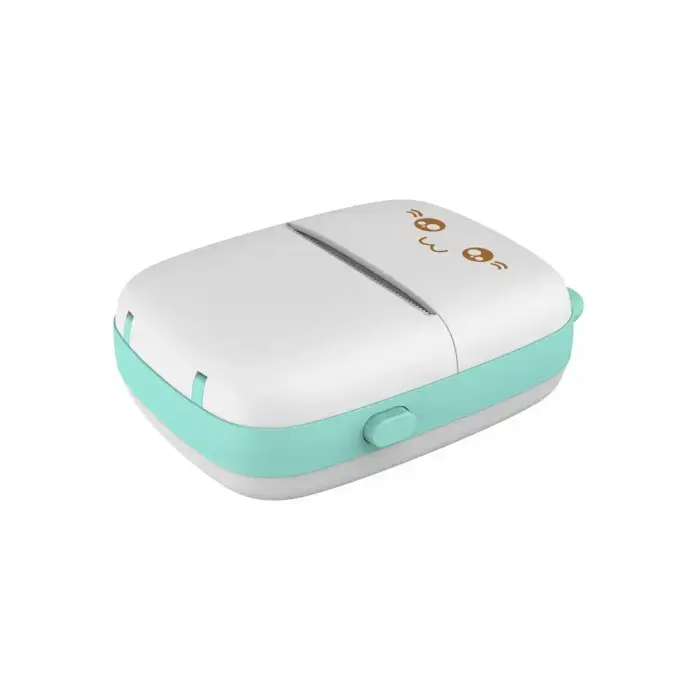 HURC9 Bluetooth Thermal Printer Kitty Mini with App - Blue Фото num