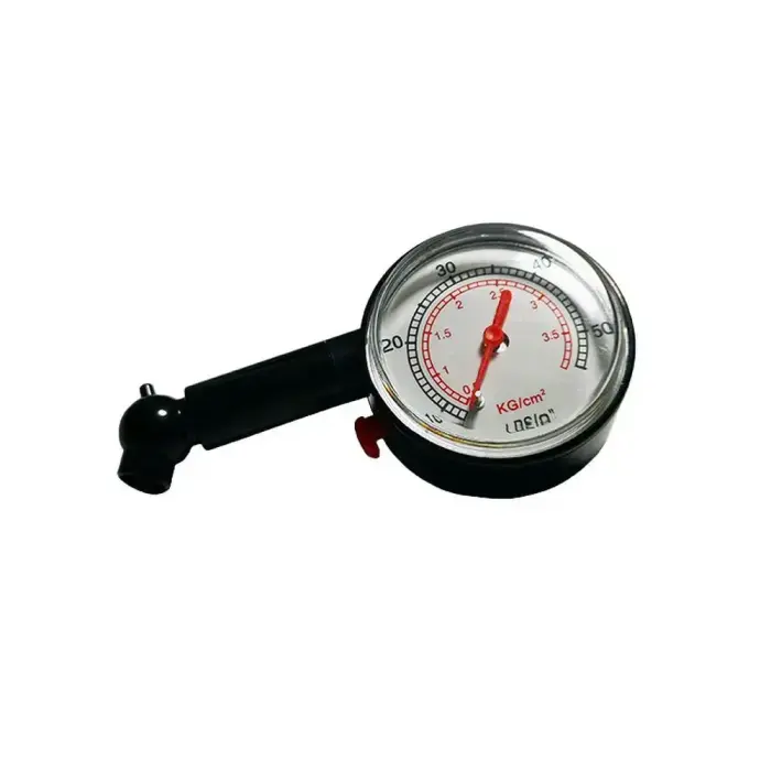 Car tire pressure gauge black Foto 1