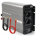 Qoltec MS Wave Voltage Converter | 12V to 230V | 2000/4000W | USB | Compatible with LiFePO4, GEL and AGM batteries Foto 1
