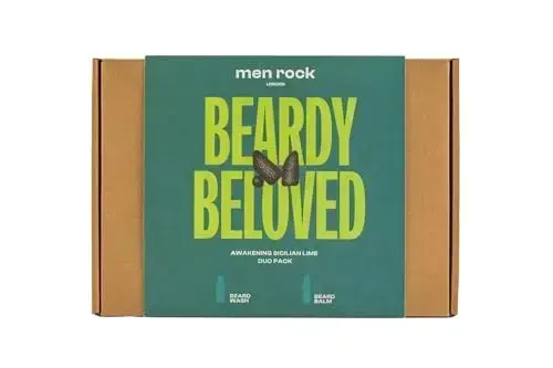 Men Rock Beardy Beloved Beard Kit  Beard Care  Sicilian Lime  2 Pc Фото num